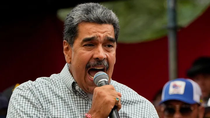 Venezuela President Nicolas Maduro has yet to publicly comment on the strike. (AP Photo/Ariana Cubillos)