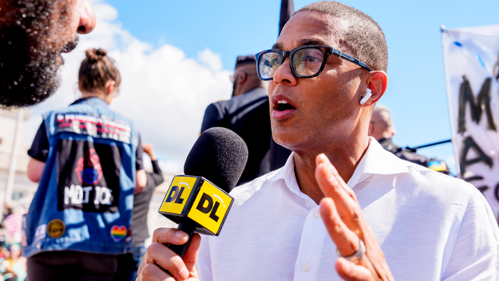 Journalist Don Lemon did an extensive man-on-the-street video in Baltimore, where he spoke to residents about whether they think Trump should send in troops to combat crime. (Andrew Harnik/Getty Images)