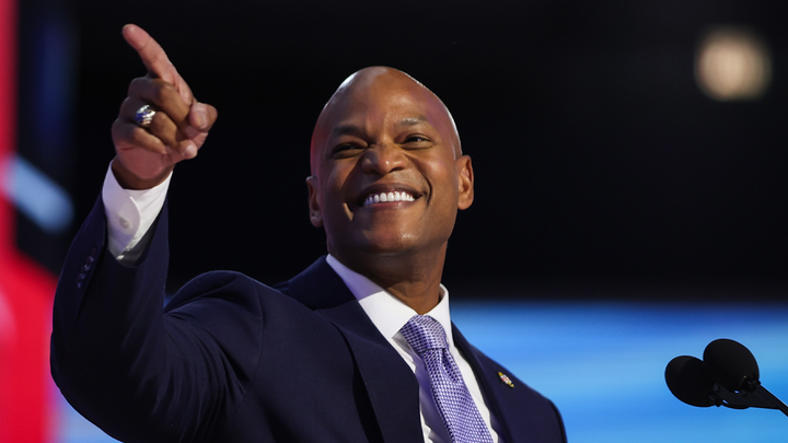 Maryland Gov. Wes Moore was not shy about his efforts to specifically aid people of his own racial background.  (Justin Sullivan/Getty Images)