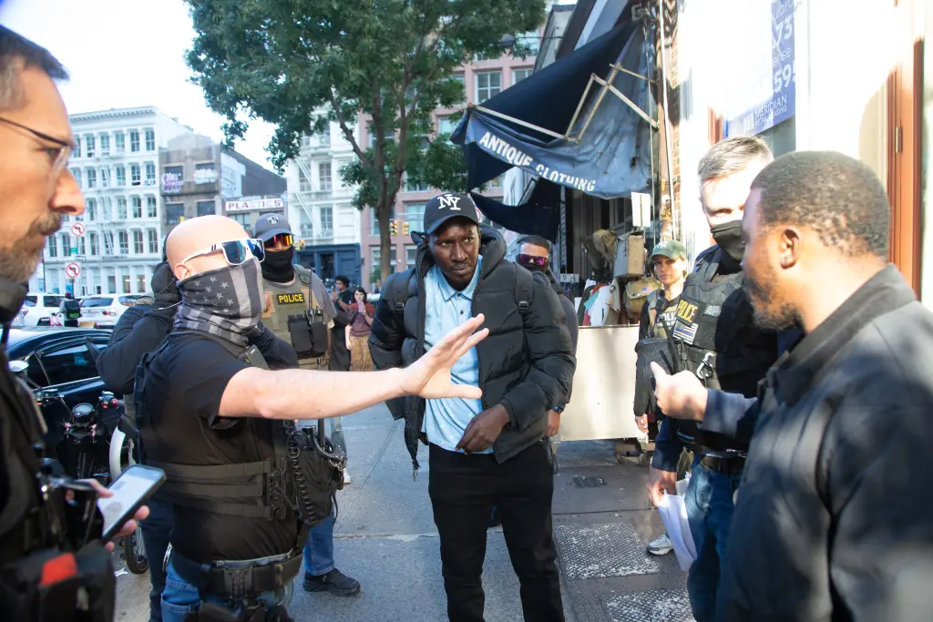 Federal ICE agents descended upon Canal Street in NYC’s Chinatown on Tuesday. William Farrington
