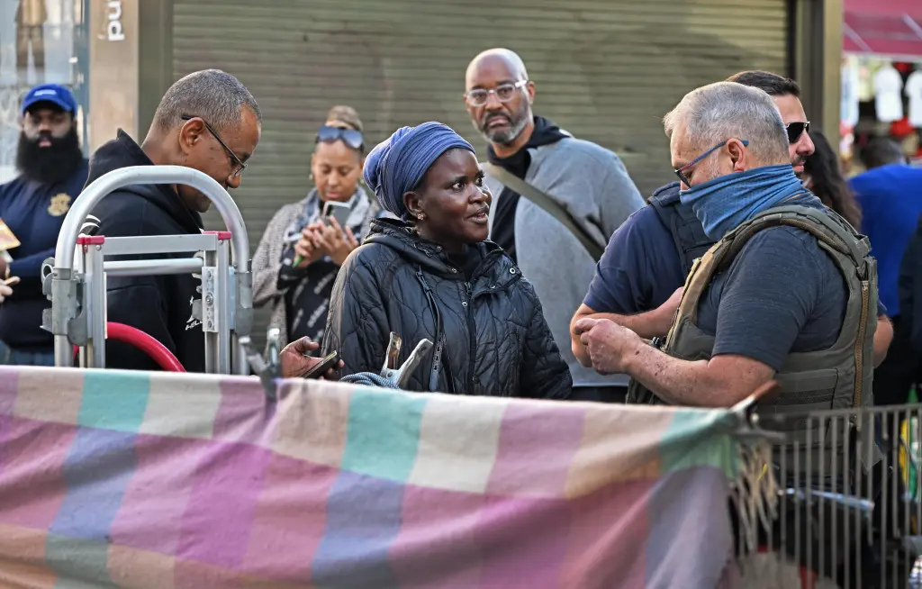 Many vendors attempted to flee, with some seen running and falling as agents closed in. Gregory P. Mango