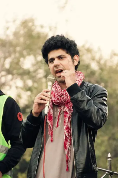 Pakistani political activist and academic Ammar Ali Jan of the Party for the Rights of the People moves in leftist cricles. Ammar Ali Jan / Facebook