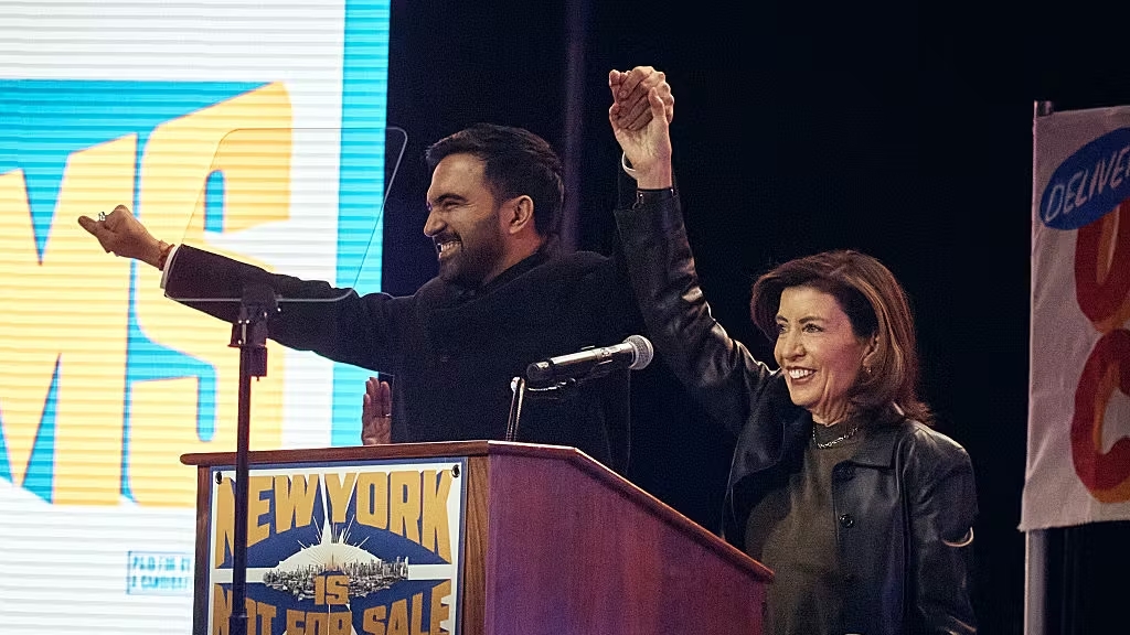 Kathy Hochul distances herself from socialist darling Mamdani’s “free bus” fantasy