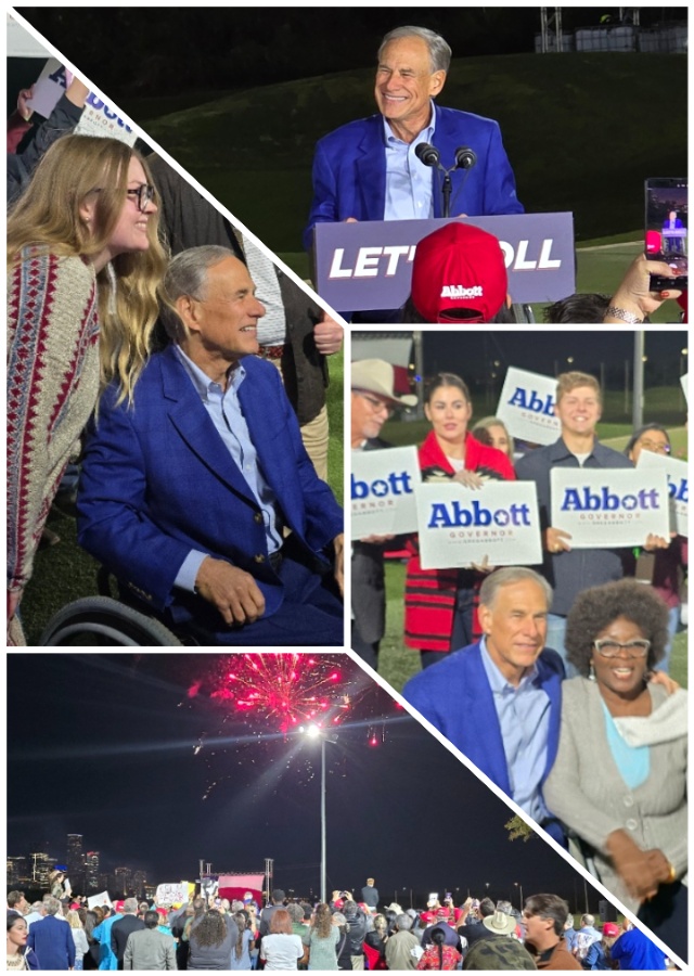 Texans turn out in Houston to support Governor Greg Abbott’s re-election campaign kickoff. (Bob Price/Breitbart Texas)