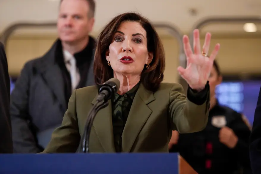 Gov. Kathy Hochul’s office called Ortt’s letter a “political stunt.” Andrew Schwartz / SplashNews.com