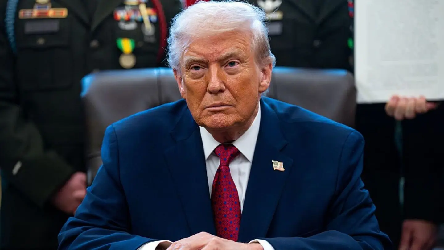 President Donald Trump kept his campaign promise to withdraw federal funding from NPR and PBS, an effort pursued by Republicans for decades. (Bonnie Cash/UPI/Bloomberg via Getty Images)