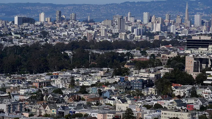 The San Francisco skyline. (AP Photo/Jeff Chiu, File)
