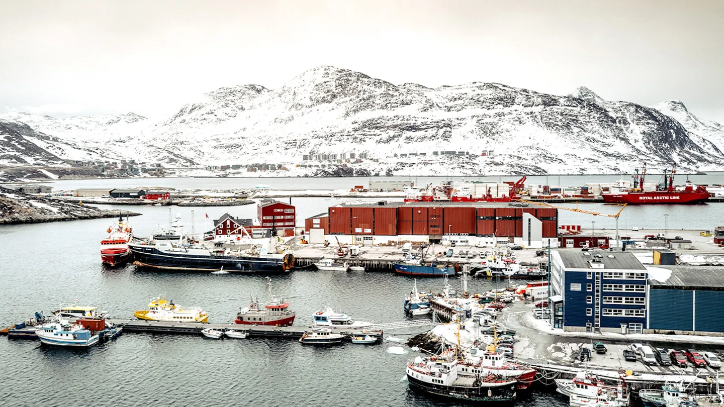 President Donald Trump announced the United States would impose 10% tariffs on multiple European countries unless Denmark agrees to the purchase of Greenland. (Carsten Snejbjerg/Bloomberg via Getty Images)