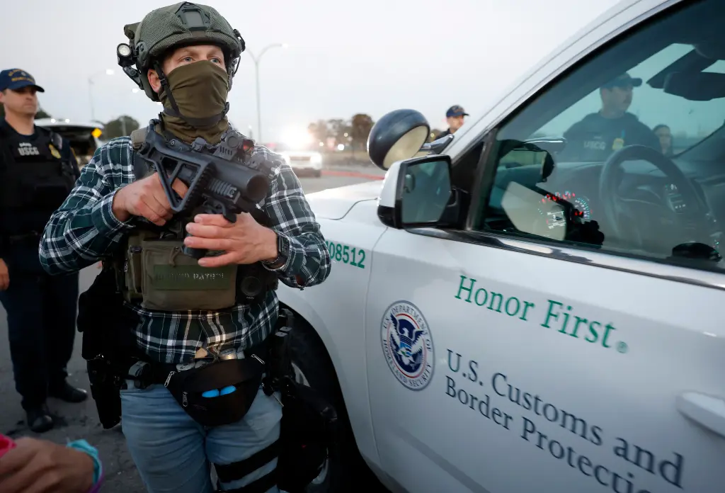 Anti-ICE demonstrations have been mounted across the country. Getty Images