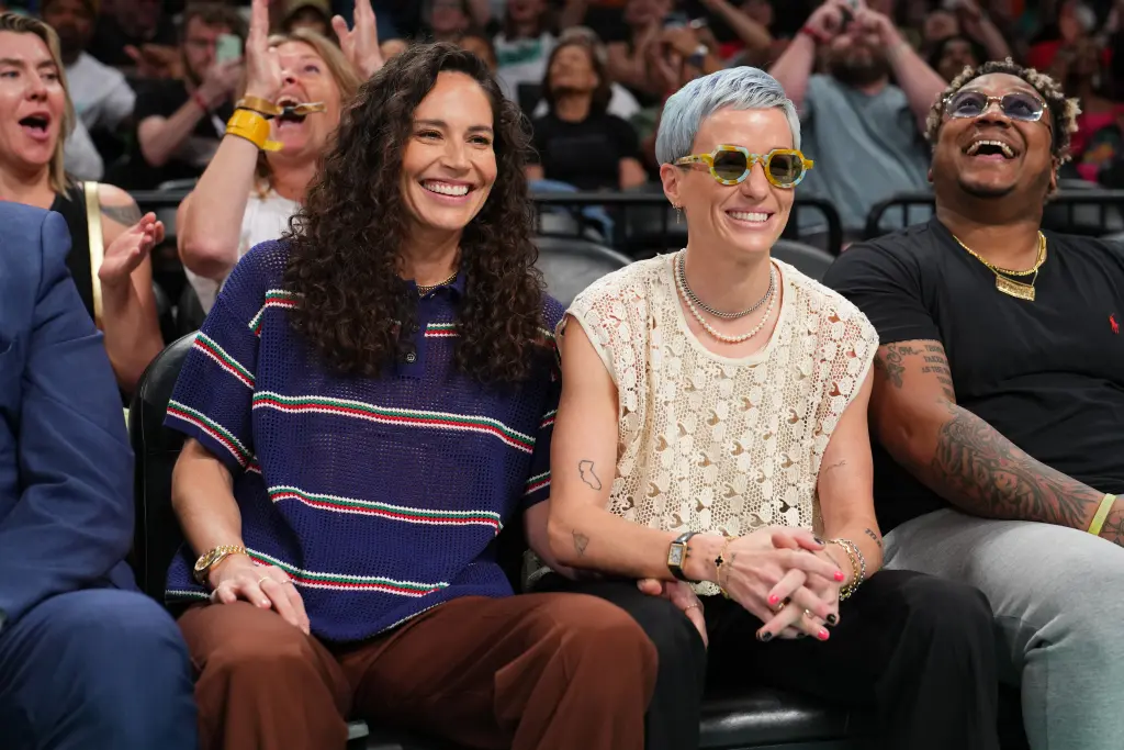 Sue Bird and Megan Rapinoe have both retired from their careers as professional athletes. NBAE via Getty Images