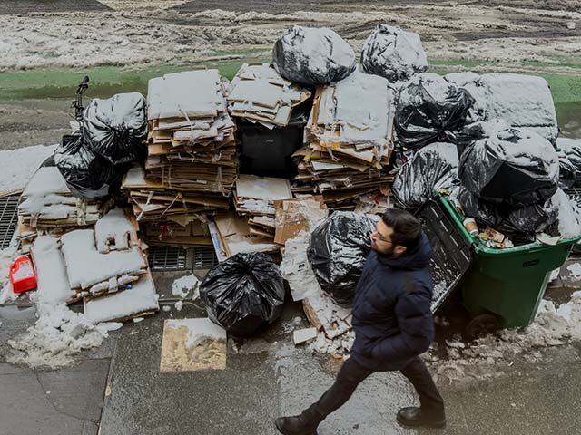 Mamdani’s New York: Snow Melts, Trash Mountains Remain