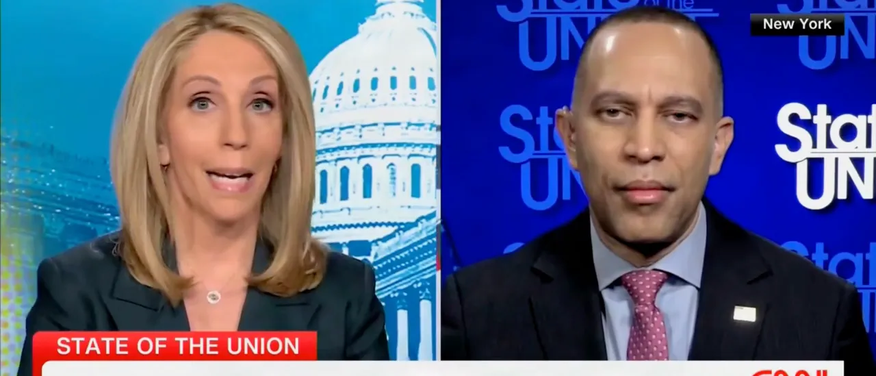 Dana Bash Corners Jeffries on Voter ID as Democrats Struggle to Defend Their Own Position