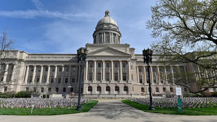 The Kentucky State Capitol in Frankfort, Ky. (AP Photo/Timothy D. Easley, File)