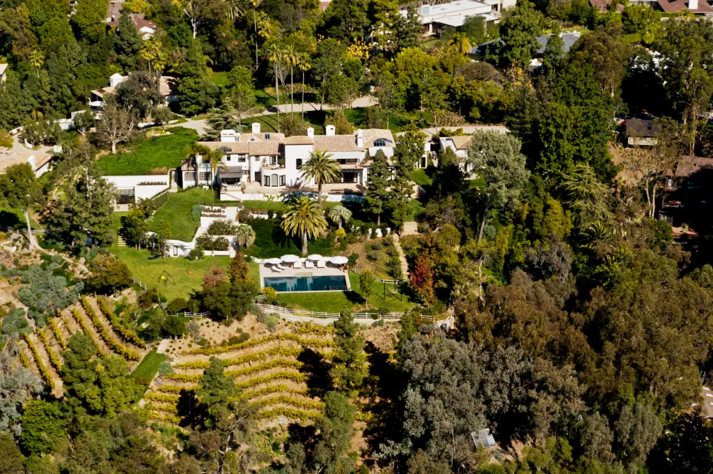 Steven Spielberg&rsquo;s West Los Angeles residence. Getty Images