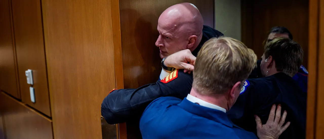 Navy SEAL-Turned-Senator Subdues Protester Who Stormed Senate Hearing