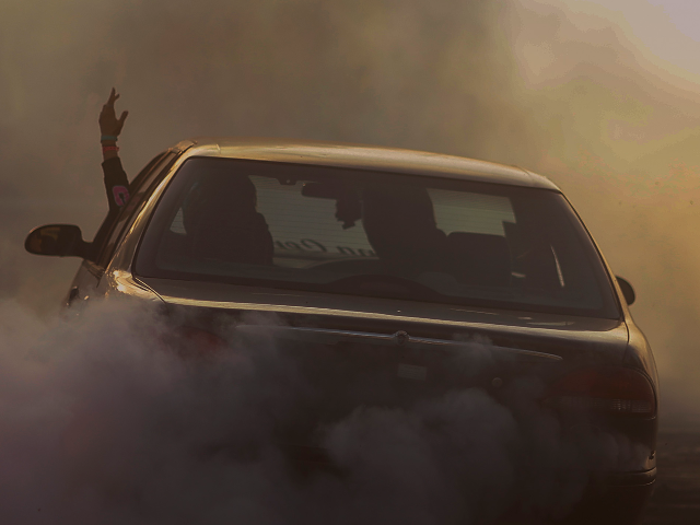 North Carolina Woman Charged After Allegedly Striking Officer During Street Takeover