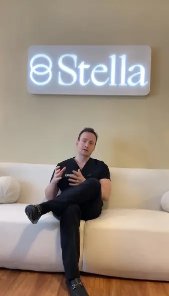 Dr. Brian Boyle is chief psychiatric officer at Stella, a mental health clinic specializing in alternative therapies. Stella Mental Health/ Instagram