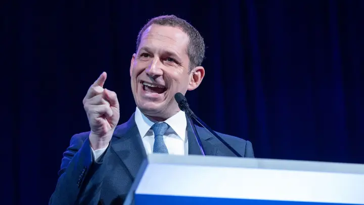 San Francisco Mayor Daniel Lurie (Christina House/Los Angeles Times via Getty Images)