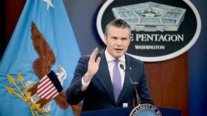 Hegseth Warns Iran to ‘Choose Wisely’ as U.S. Signals Military Readiness