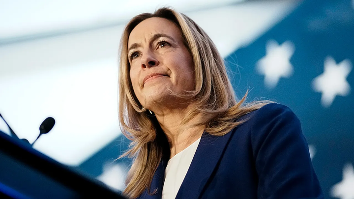 New Jersey Gov. Mikie Sherrill signed Executive Order 12 restricting certain immigration enforcement activities on state property shortly after taking office in January. (Eduardo Munoz Alvarez/Getty Images)