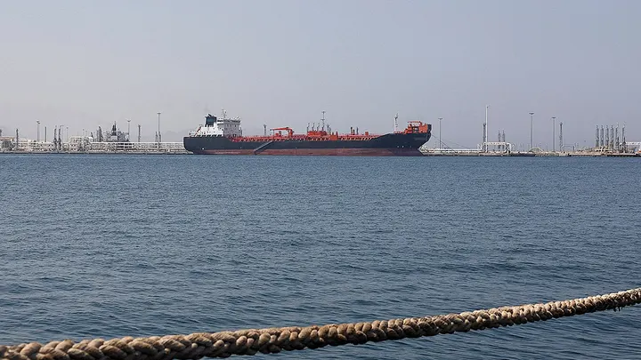 A tanker sits at the Port of Fujairah, as the U.S.-Israel conflict with Iran limits marine traffic in the Strait of Hormuz. (REUTERS / Amr Alfiky / File Photo)