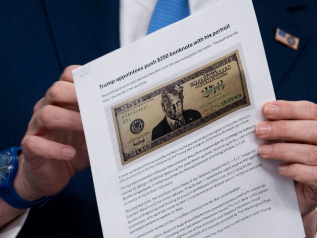 Treasury Confirms Work on Potential $250 Bill Featuring President Trump