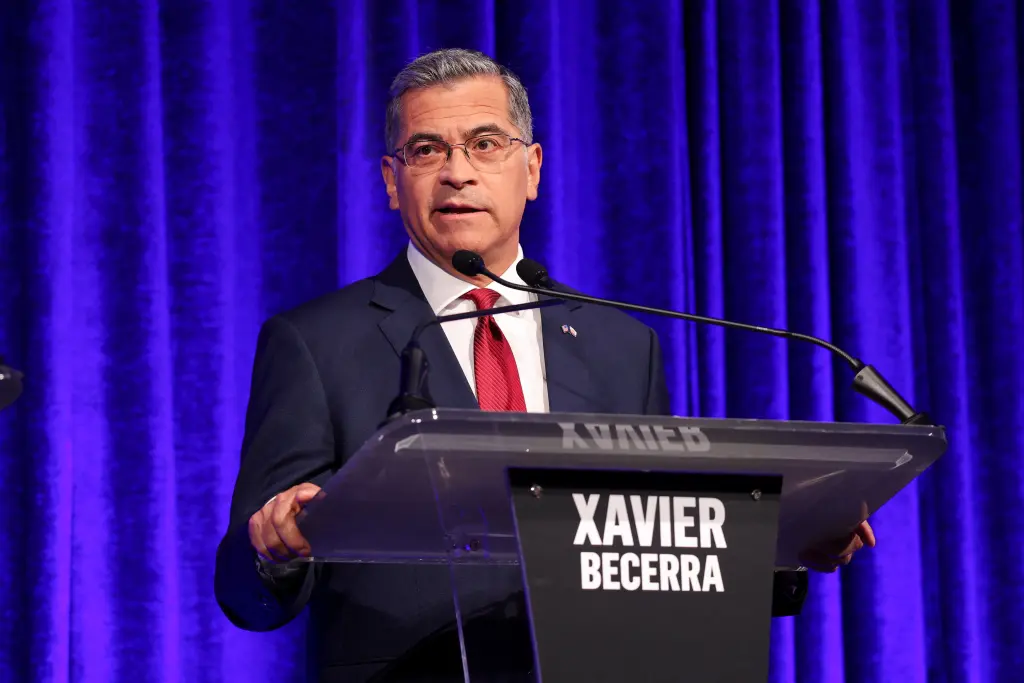 California Democrat Xavier Becerra Breaks With Party’s Left Wing on Gas Vehicle Ban