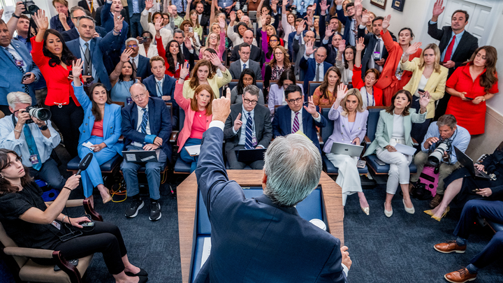 Dr. Mehmet Oz, administrator of the Centers for Medicare & Medicaid Services, takes questions from members of the media during a news conference at the White House in Washington, DC, US on Tuesday, June 2, 2026. (Aaron Schwartz/CNP/Bloomberg via Getty Images)