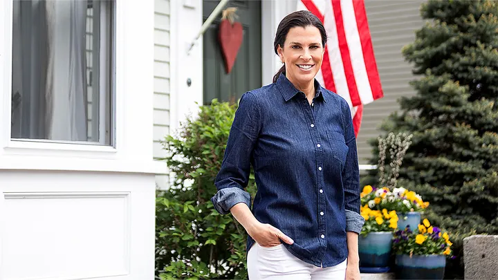 Stefany Shaheen, daughter of Sen. Jeanne Shaheen, announces her candidacy for Congress in New Hampshire's 1st District in a campaign launch video on May 28, 2025. (Stefany Shaheen/Facebook)