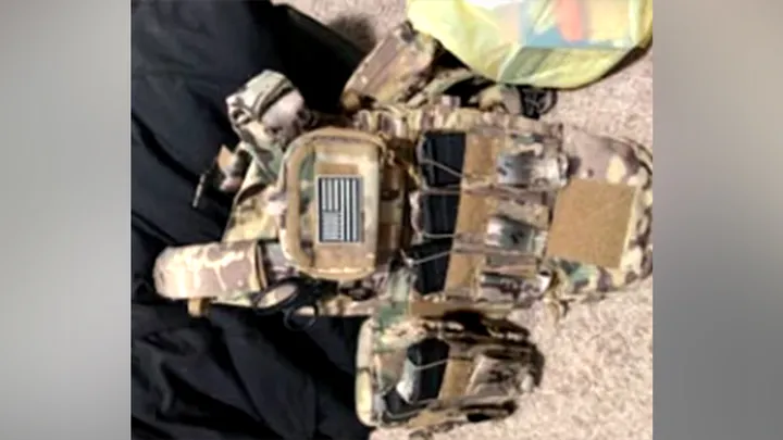 Proper also allegedly acquired several boxes of ammunition, estimated to be thousands of rounds, and two plate carriers with AR-style magazines, officials said. (Department of Justice)
