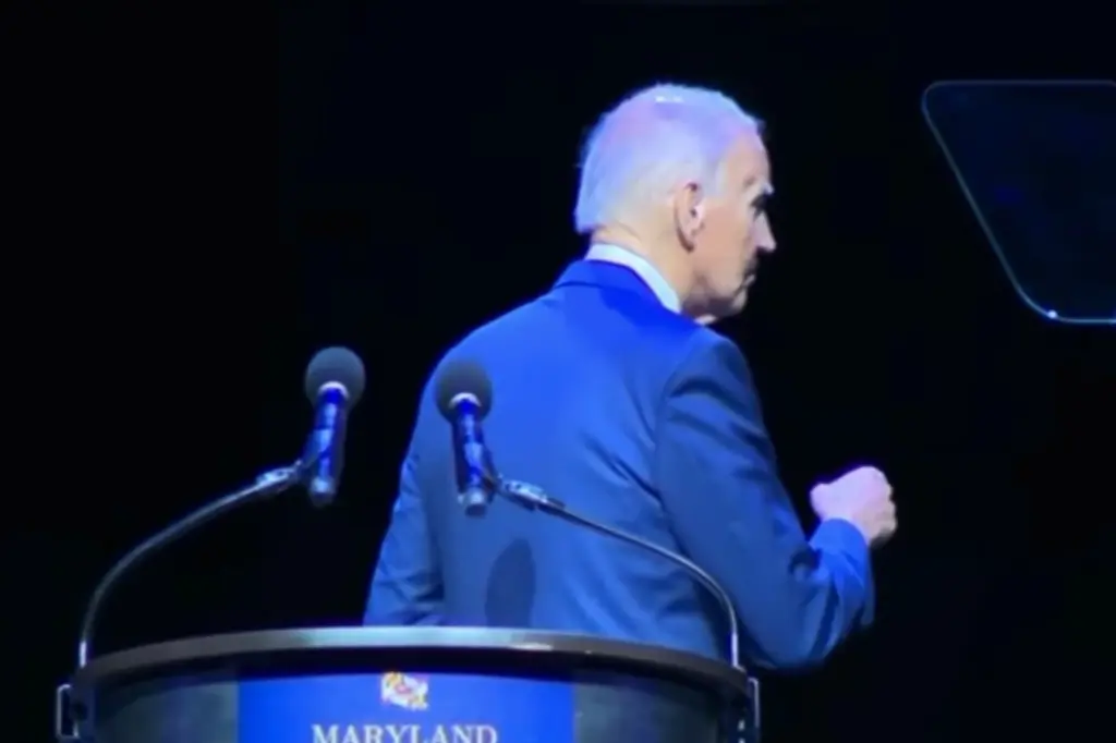 Biden Returns to Attack Trump — Then Ends Speech Searching for the Exit