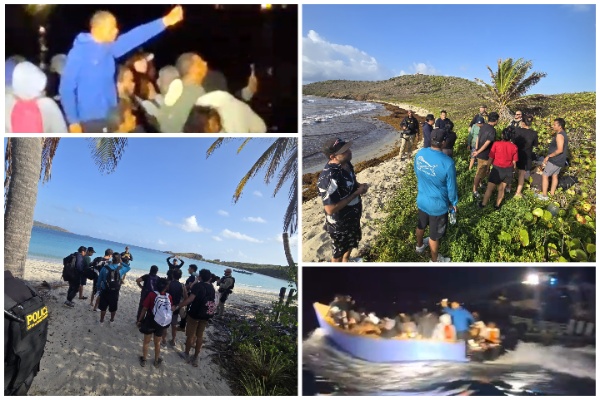 CBP Stops Two Smuggling Operations Near Puerto Rico, Arrests 37 Illegal Migrants and U.S. Citizen
