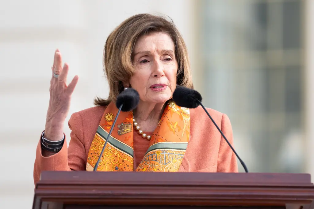 Rep. Nancy Pelosi’s husband is perhaps the most infamous spouse of a sitting lawmaker to engage in stock trading. AP Photo/Allison Robbert