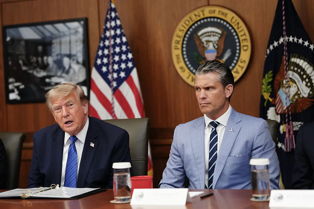 Trump Denies Munitions Rift With Hegseth, Calls WaPo Report 'False and Complete Unfounded'