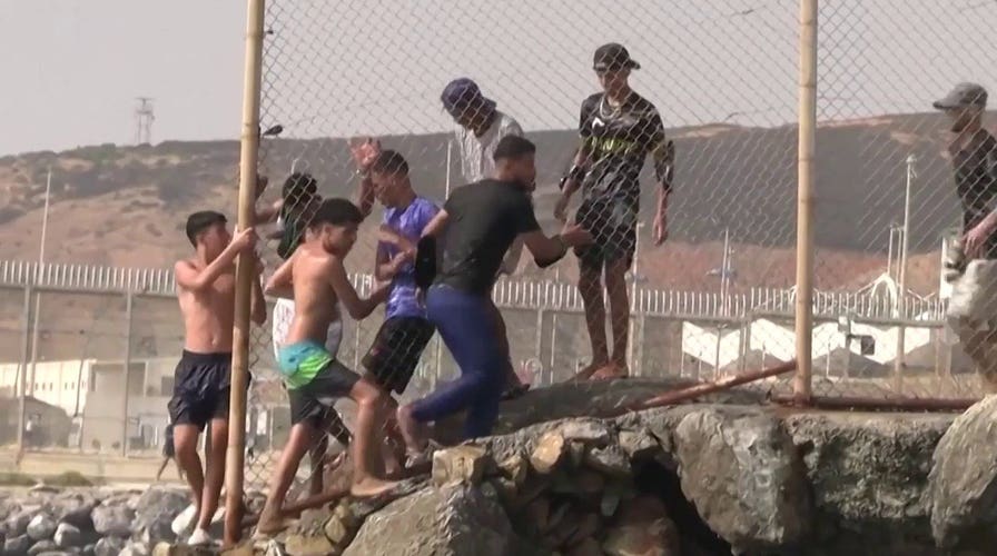 Trump's Border Warnings Vindicated: Spain's Leftist Policies Unleash Chaos as Migrant Tsunami Overwhelms Ceuta, White House Slams 'Destructive Philosophy'