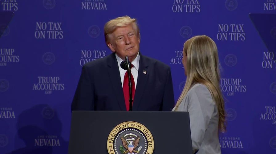 Trump Stops Toddler's Stage Wander, Lands Unforgettable Jab at Biden's Frailty