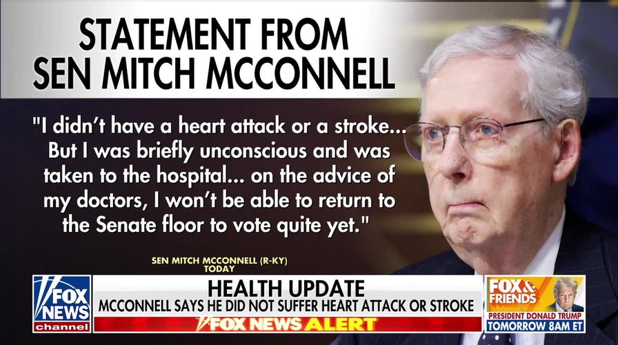 McConnell Discharged From Rehab, Vows Continued Senate Work From Home