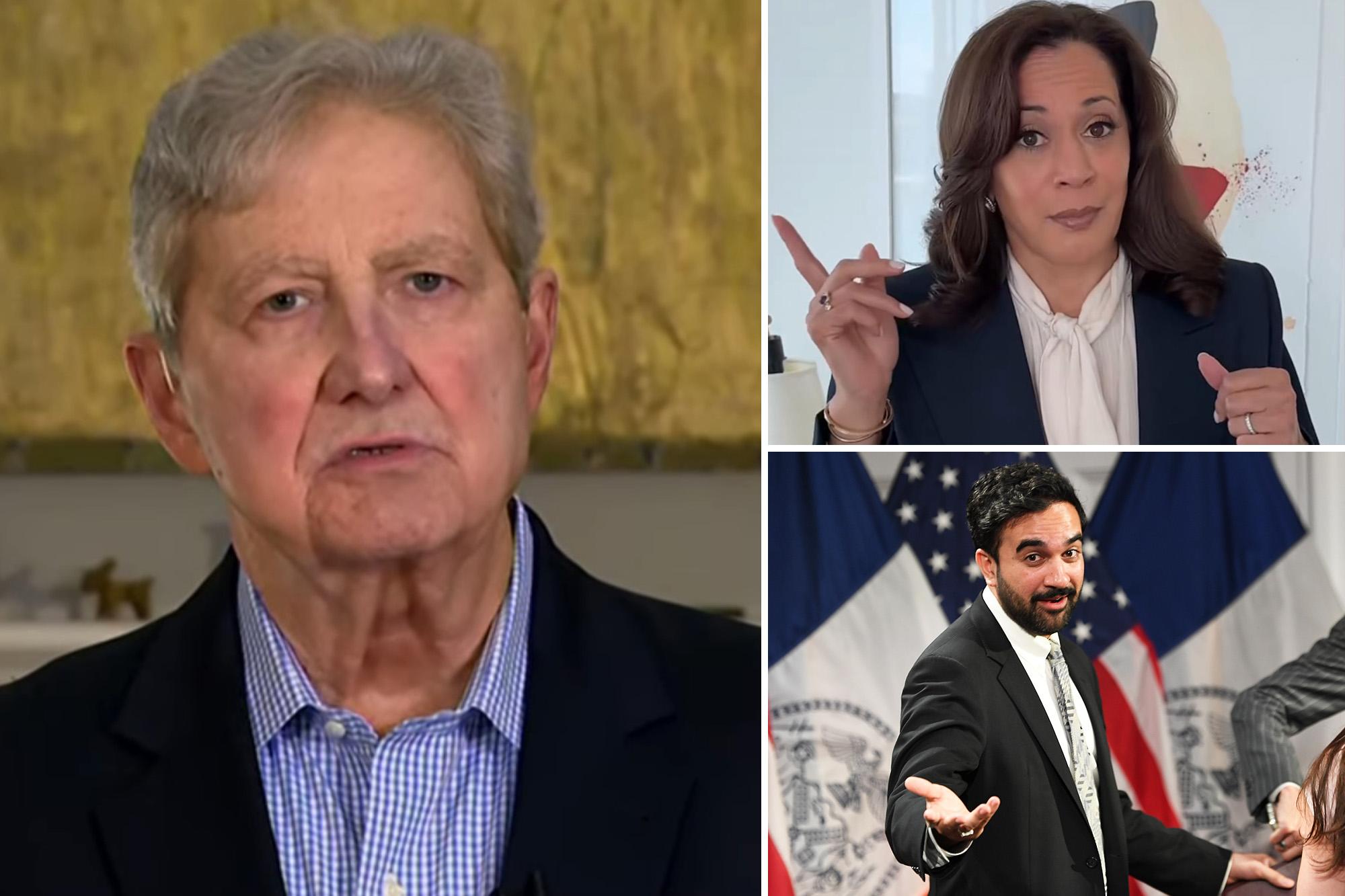 Senator Kennedy Torches Radical Left's 'Lulu Lenins,' Declares Kamala Harris 'Irrelevant' in Desperate 2028 Bid